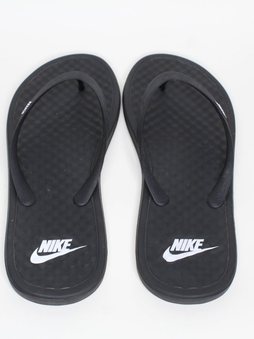 Nike On Deck Men's Flip Flop Sandals Black/White Mens Size 10